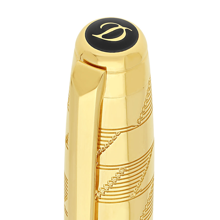 DUPONT ACCESSORIES Bút bi loại màu vàng (WI LD ETRNTY M BP 1872 Y GOLD - 425020M) - S.T.Dupont