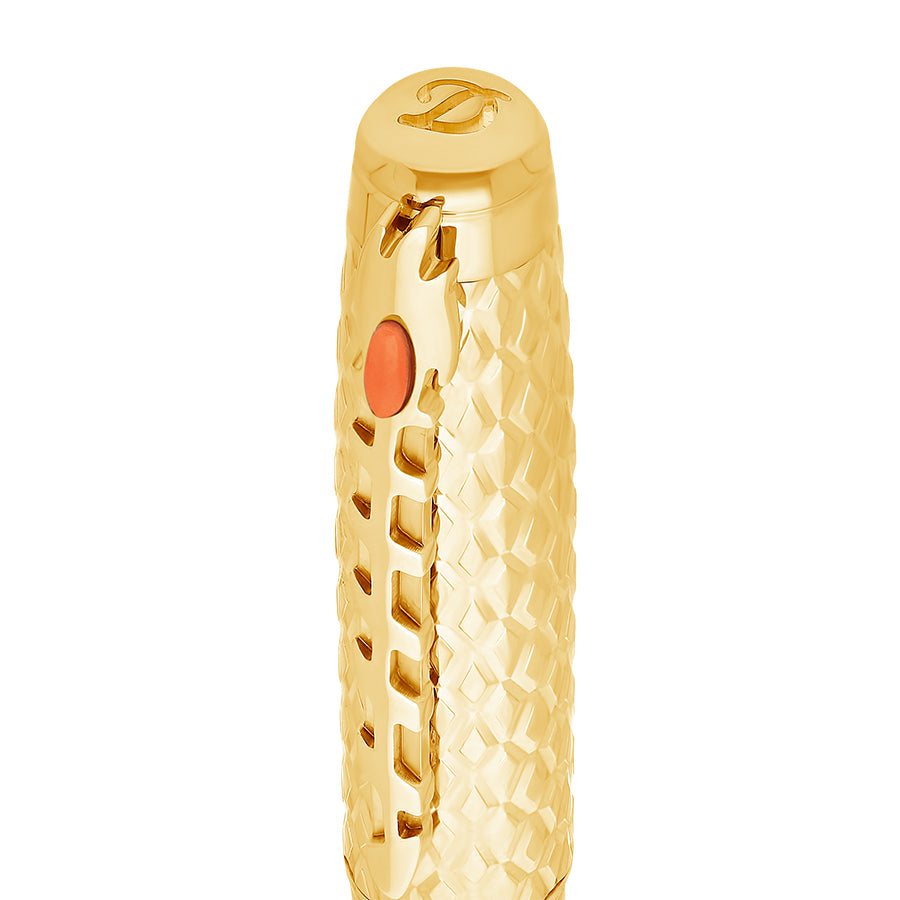 DUPONT ACCESSORIES Bút bi S.T. Dupont G.O.T FIRE Line D Eternity | 425037L