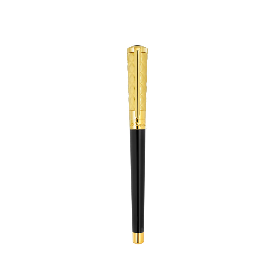 DUPONT ACCESSORIES Bút Máy Bằng KL Màu Đen/Vàng (Wi Liberte Fp Duo Blck/Gold 3N - 460221F) - S.T.Dupont
