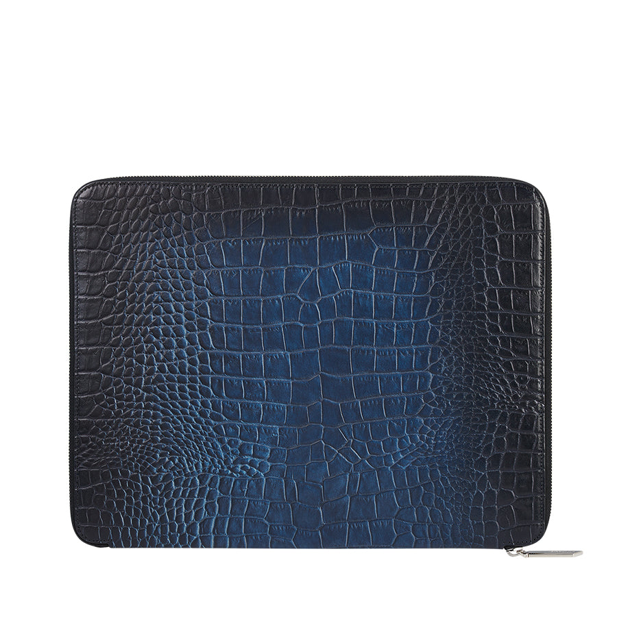 DUPONT ACCESSORIES Cặp da bằng da bò (CONFERENCE PAD LGR ATL BLUE - 190374) - S.T.Dupont