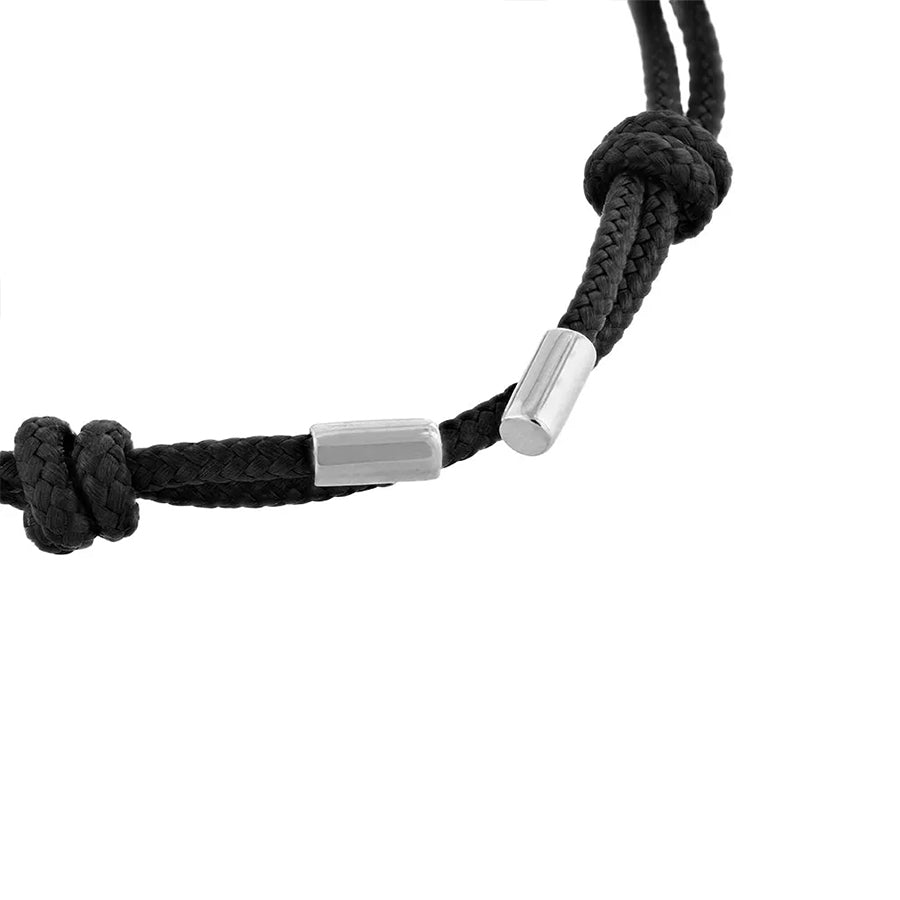 DUPONT ACCESSORIES chưa có hình [style_3597390280541] Dây đeo tay bằng da có mặt kim loại trang trí, S.T. Dupont (BRACELET D CHANCE style no. 005947)