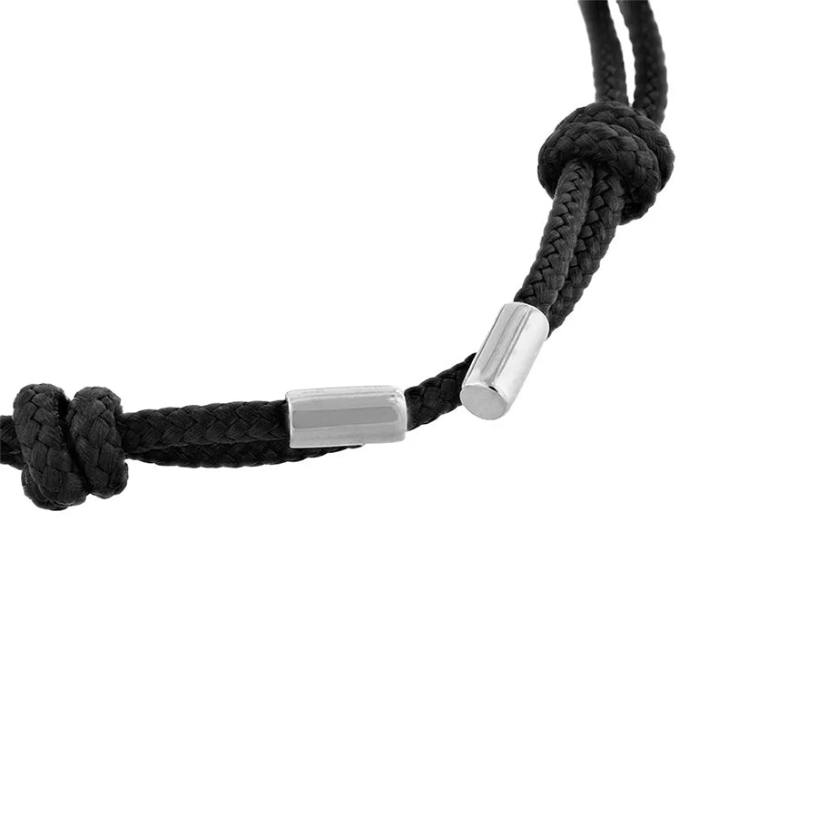 DUPONT ACCESSORIES chưa có hình [style_3597390280558] Dây đeo tay bằng da có mặt kim loại trang trí, S.T. Dupont (BRACELET GAMBLE style no. 005948)