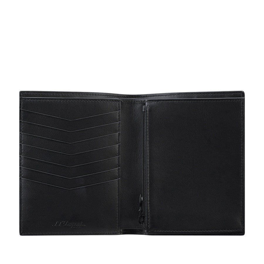 DUPONT ACCESSORIES chưa có hình [style_3597390291677] Ví da đựng thẻ bằng da bò màu xanh (VRT BILLFOLD 7CC LGR A  BLUE - 190373) - S.T.Dupont