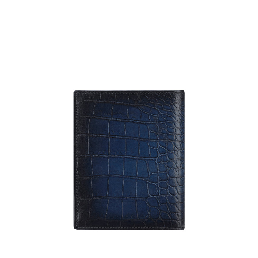 DUPONT ACCESSORIES chưa có hình [style_3597390291677] Ví da đựng thẻ bằng da bò màu xanh (VRT BILLFOLD 7CC LGR A  BLUE - 190373) - S.T.Dupont