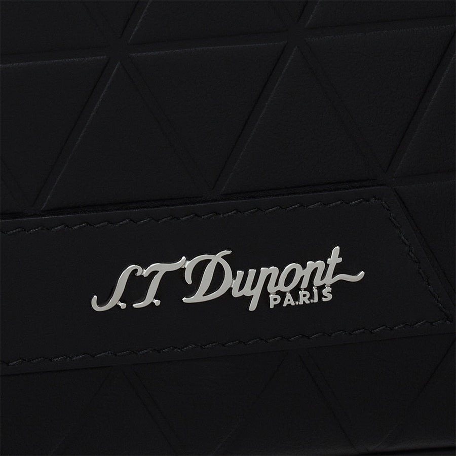 DUPONT ACCESSORIES chưa có hình [style_3597390295484] Túi xách cầm tay bằng da bò màu đen (LIFESTYLE CLUTCH FIREHEAD BLCK - 160012) - S.T.Dupont