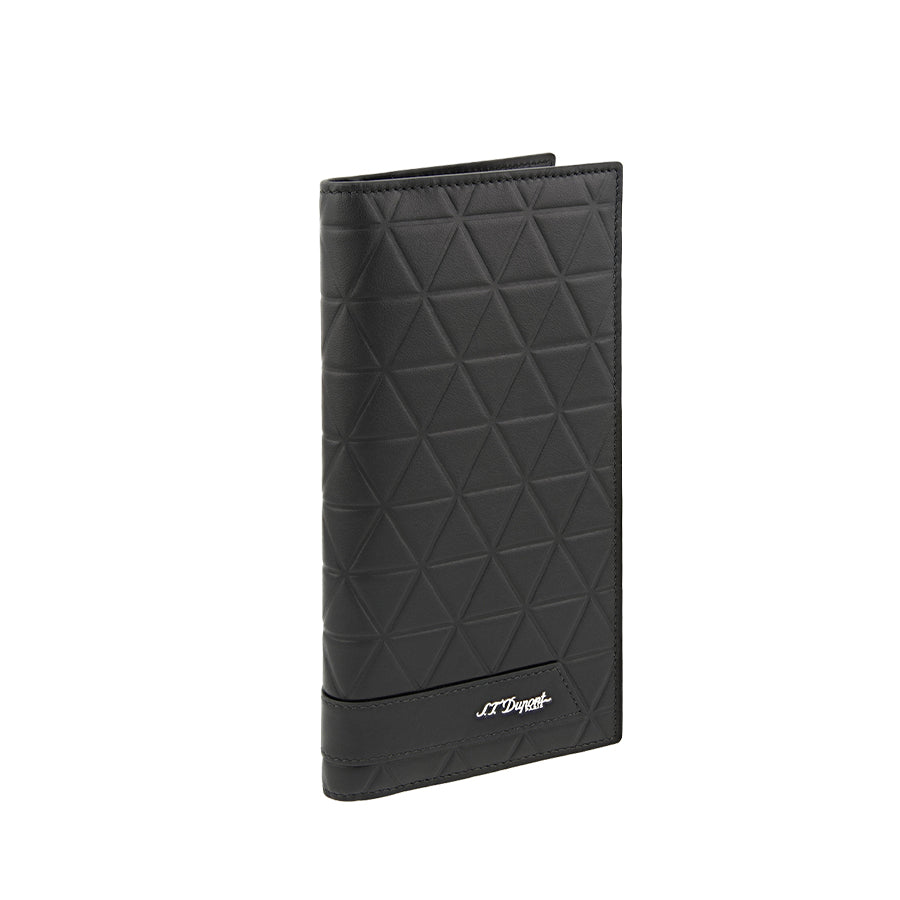 DUPONT ACCESSORIES chưa có hình [style_3597390295583] Ví da đựng thẻ bằng da bò màu đen (LONG WALLET FIREHEAD BLACK - 161116) - S.T.Dupont