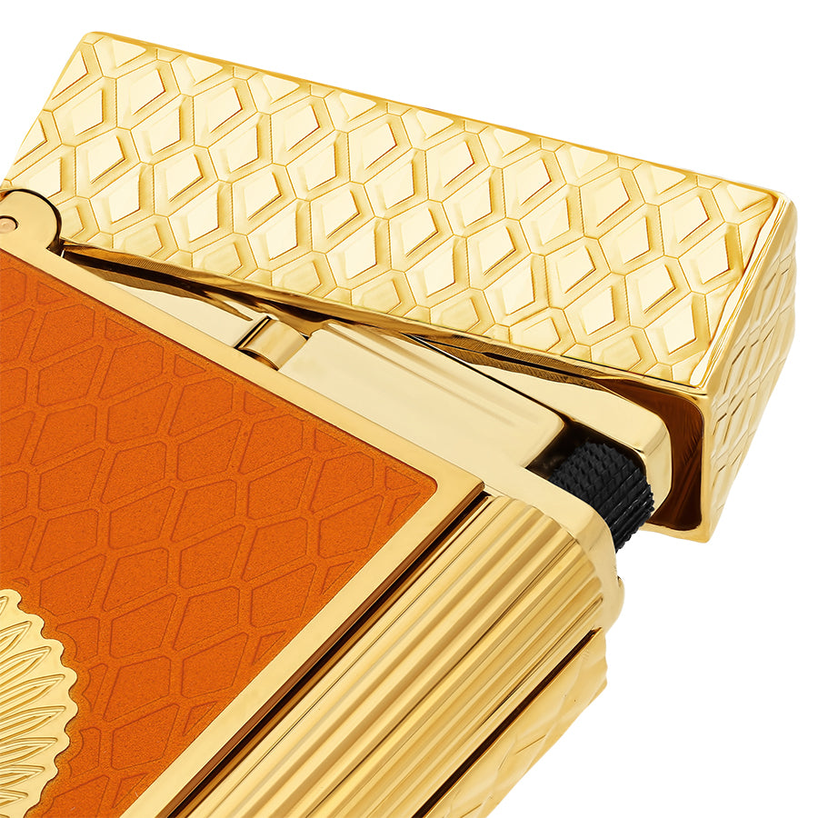 DUPONT ACCESSORIES chưa có hình [style_3597390301789] Bật lửa châm Xì gà bằng KL (LI L2 CLING GOT FIRE / YG - C16413) - S.T.Dupont