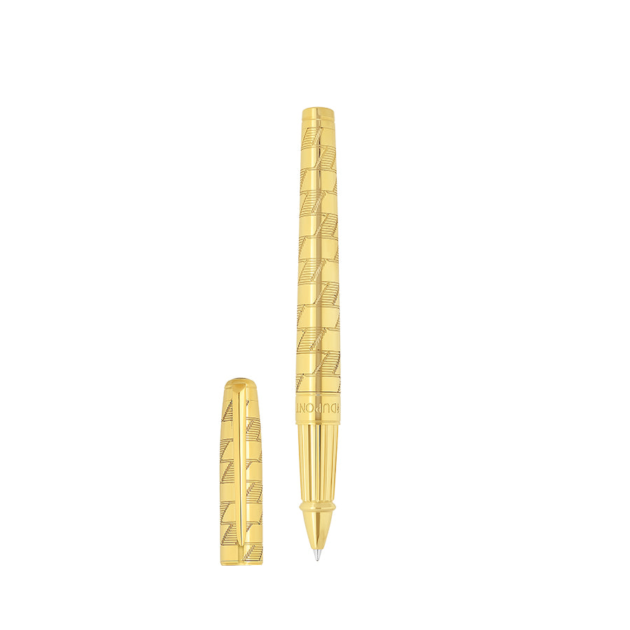 DUPONT ACCESSORIES chưa có hình [style_3597390302717] Bút bi loại màu vàng (WI LD ETRNTY L RB 1872 Y GOLD - 422020L) - S.T.Dupont