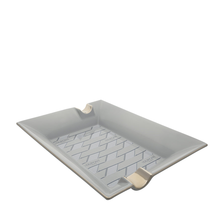 DUPONT ACCESSORIES chưa có hình [style_3597390303202] Gạt tàn Xì gà bằng sứ màu xám (LARGE ASHTRAY 1872 GREY - 006480) - S.T.Dupont