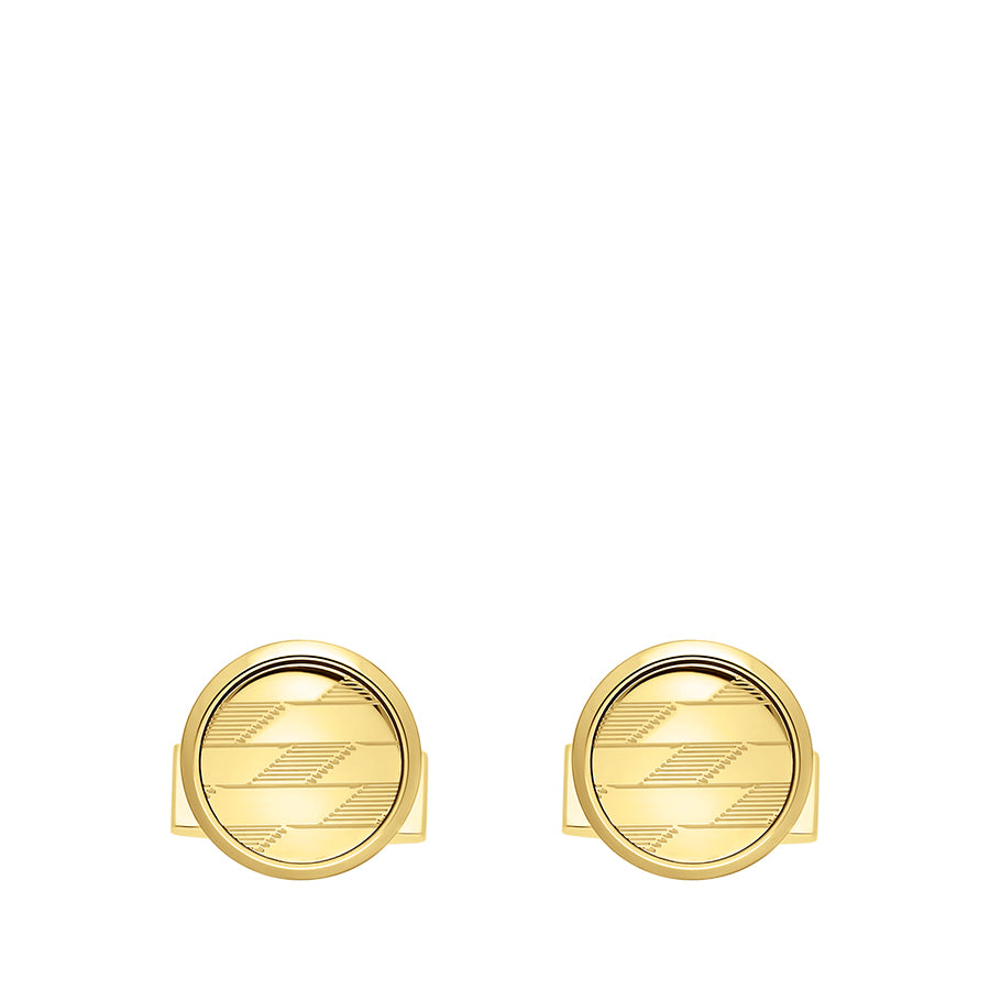 DUPONT ACCESSORIES chưa có hình [style_3597390303264] Khuy măng sét bằng KL màu vàng (CUFFLINKS 1872 GOLDEN - 005540) - S.T.Dupont