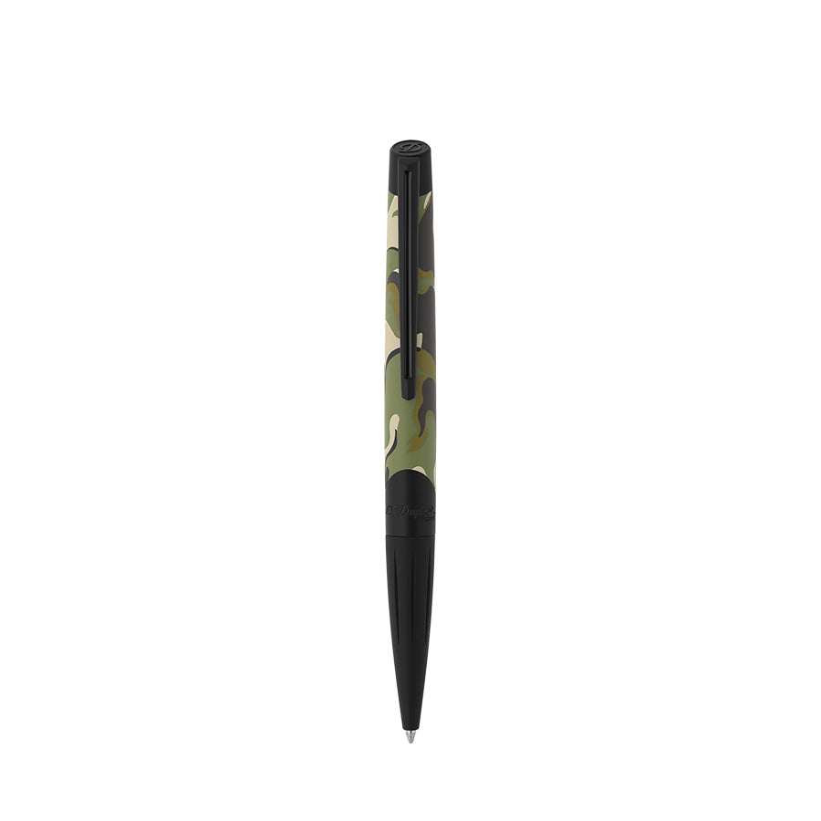 DUPONT ACCESSORIES chưa có hình [style_3597390308504] Bút bi bằng KL  (WI DEFI MILL BP CAMO GREEN - 405050) - S.T.Dupont
