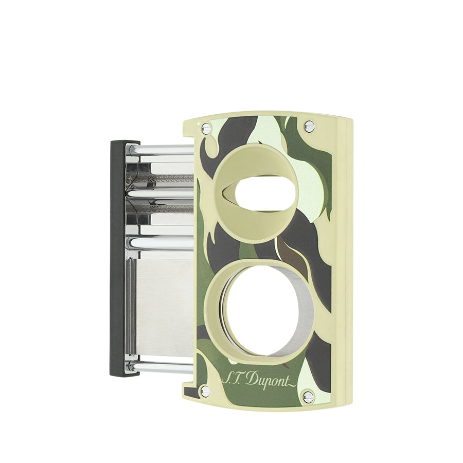 DUPONT ACCESSORIES Dao cắt Xì gà S.T. dupont CAMO loại V-CUT | 003450G