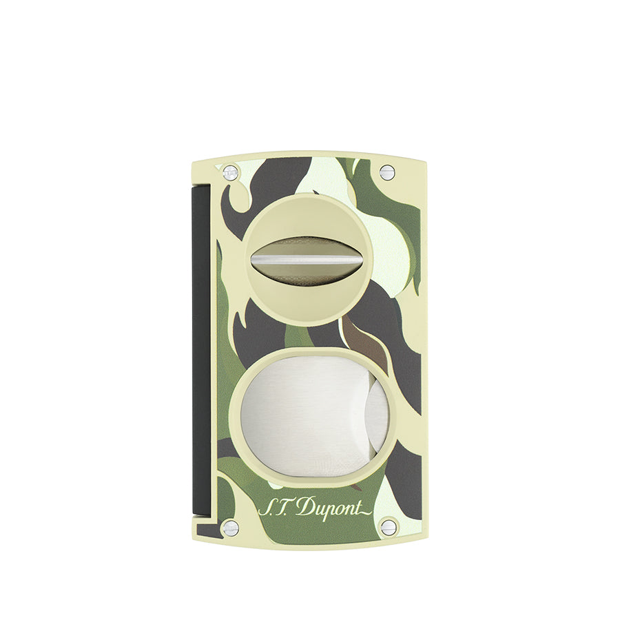 DUPONT ACCESSORIES Dao cắt Xì gà S.T. dupont CAMO loại V-CUT | 003450G