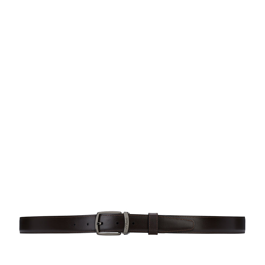 DUPONT ACCESSORIES Dây thắt lưng S.T. Dupont BELT TG LD R RUTH BLA/BR 30MM | 8200183