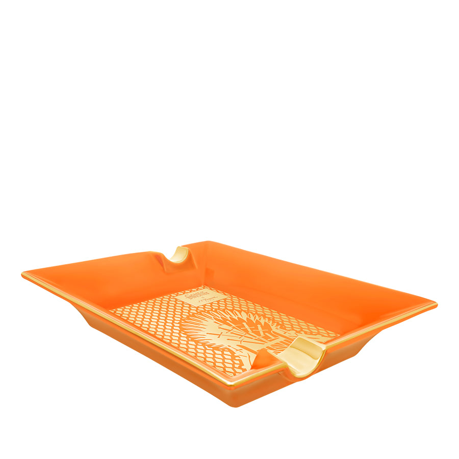 DUPONT ACCESSORIES Gạt Tàn Cigar Bằng Sứ (Large Ashtray Got Fire - 006053) - S.T.Dupont