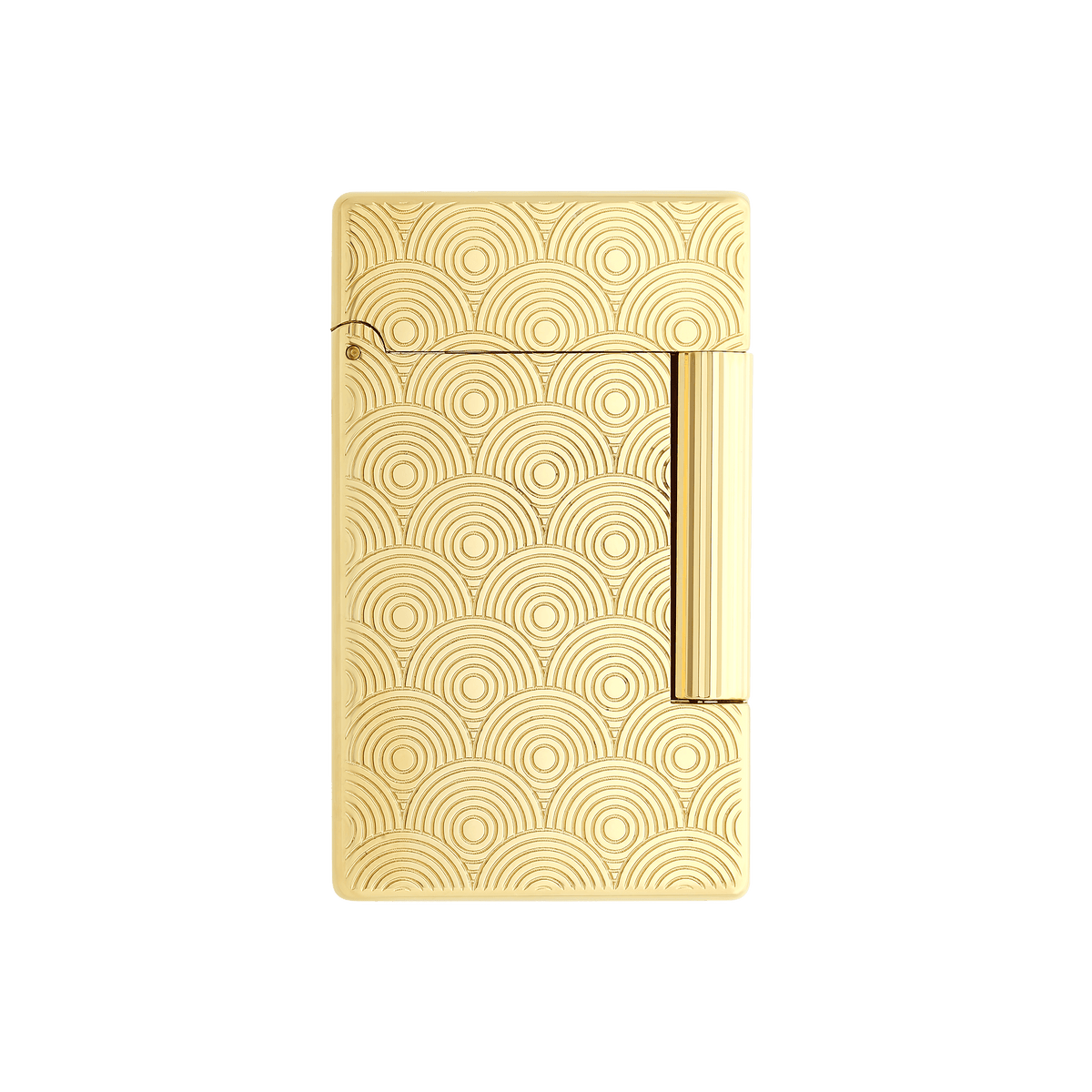 DUPONT ACCESSORIES Gold [style_3597390302069] Bật lửa châm Xì Gà bằng KL, No gas -  ST.Dupont (LI INITIAL CINETIQUE Y GOLD style No. 020845)