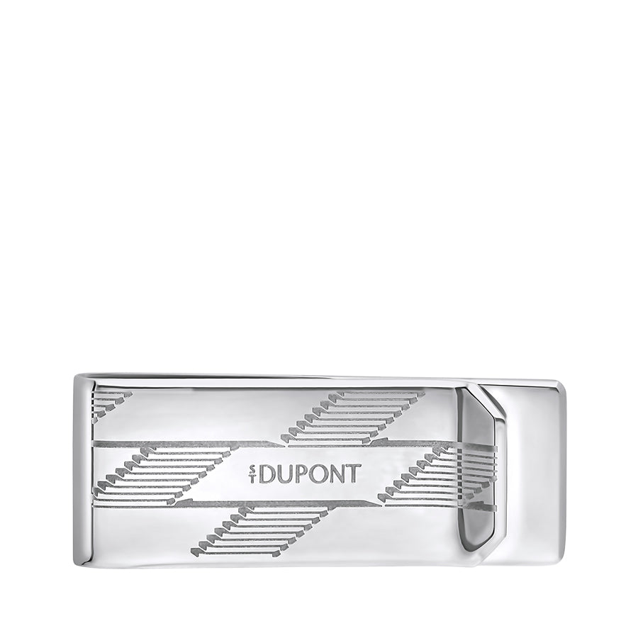 DUPONT ACCESSORIES Kẹp tiền bằng KL màu bạc (MONEY CLIP 1872 CHROME - 003543) - S.T.Dupont