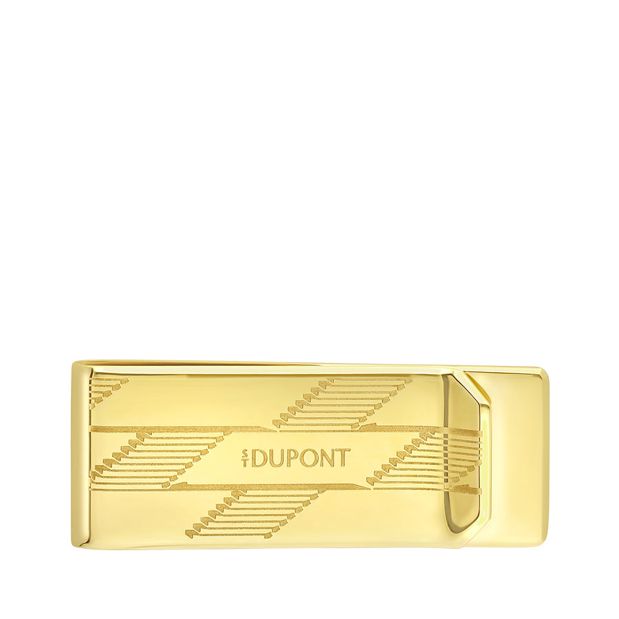 DUPONT ACCESSORIES Kẹp tiền bằng KL màu vàng (MONEY CLIP 1872 GOLDEN - 003542) - S.T.Dupont