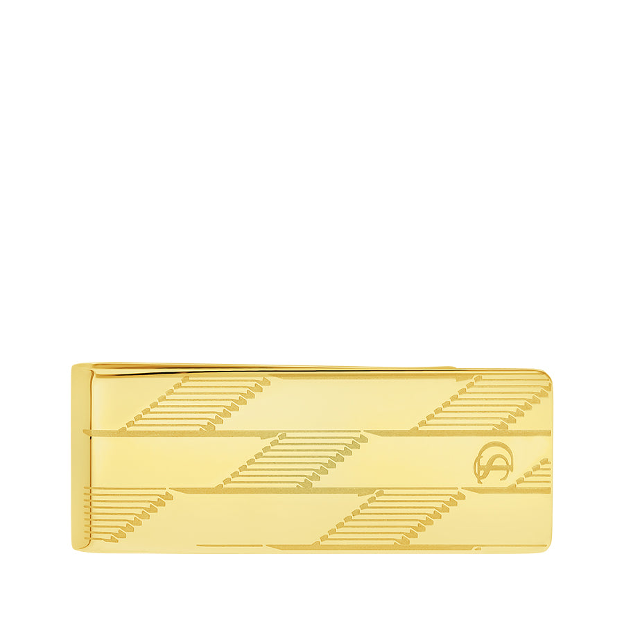 DUPONT ACCESSORIES Kẹp tiền bằng KL màu vàng (MONEY CLIP 1872 GOLDEN - 003542) - S.T.Dupont