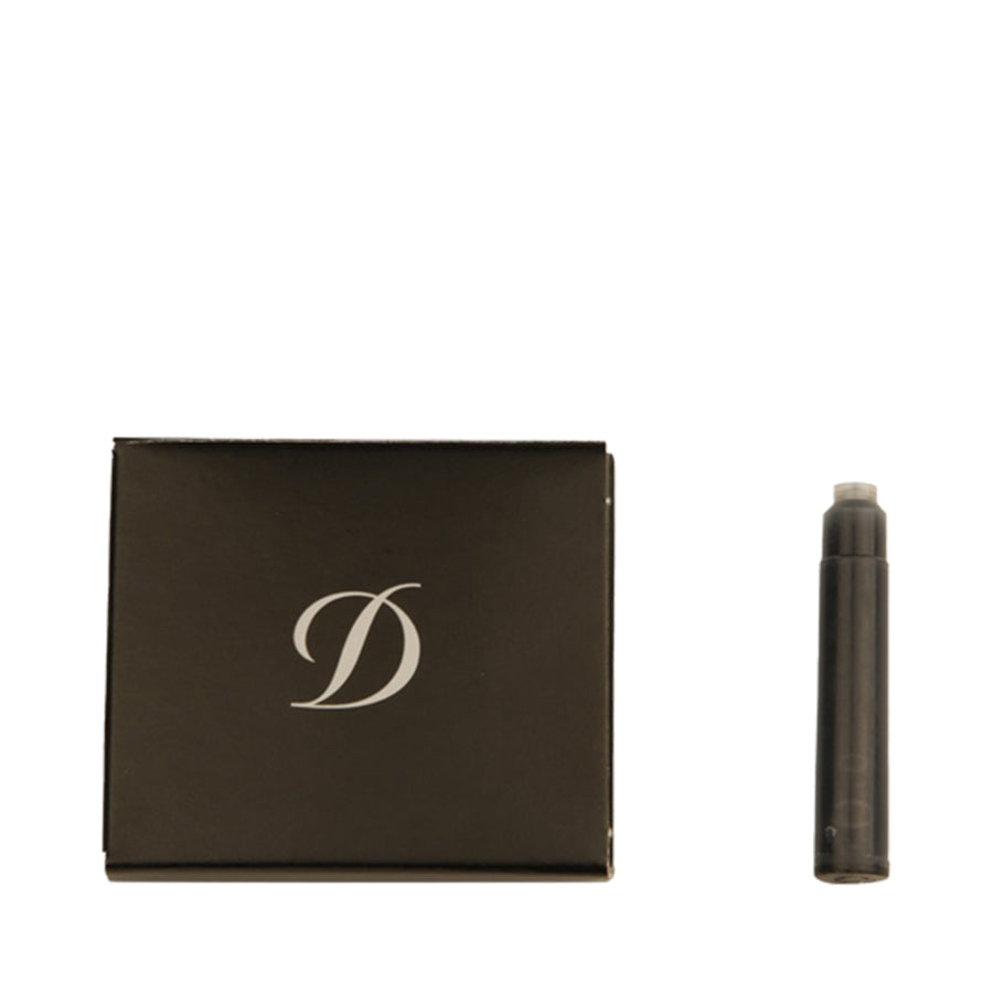 DUPONT ACCESSORIES Ống Mực Bút Màu Xanh Ngọc Dành Cho Bút Máy / Hộp Gồm 10 Bộ, Bộ Gồm 06 Ống Mực (Ink Cartridges Turquoise (10X6 - 040364) - S.T.Dupont