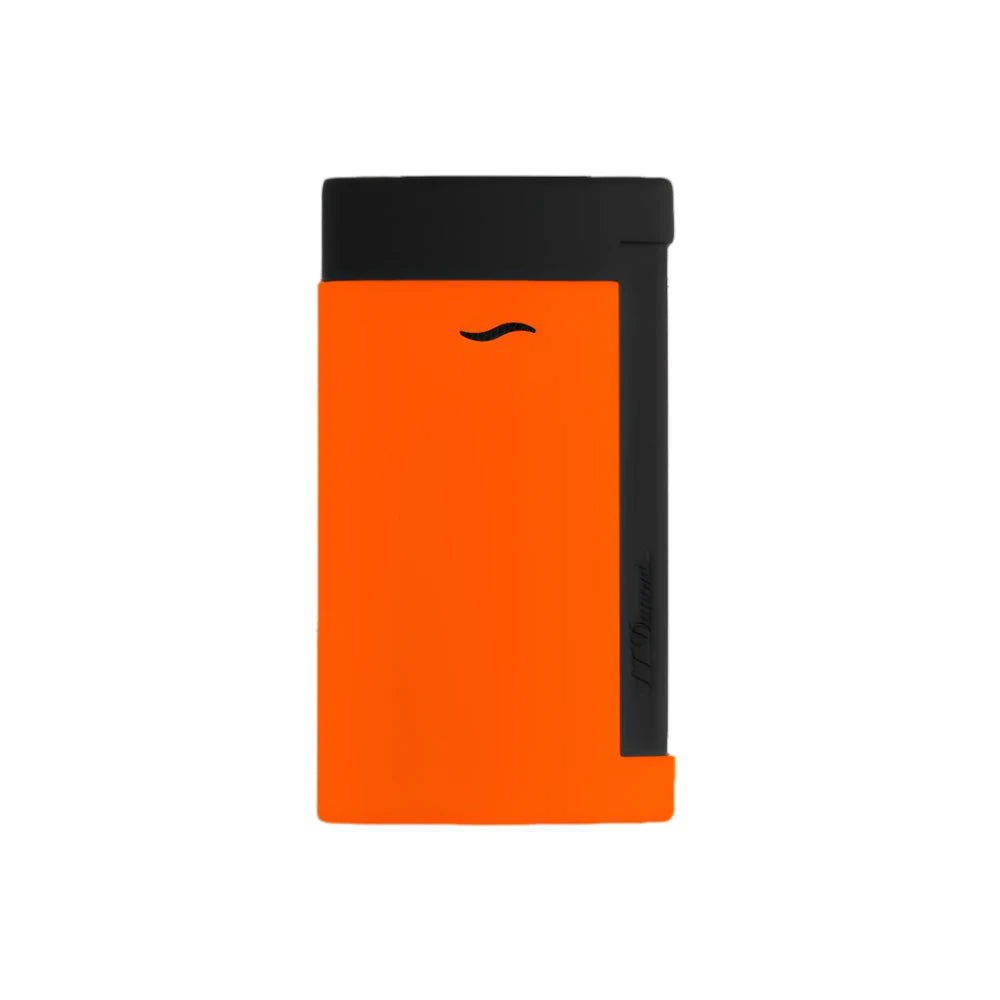 DUPONT ACCESSORIES ORANGE S.T.DUPONT SLIM 7 LACQUERED LIGHTER NEON ORANGE NO.027769