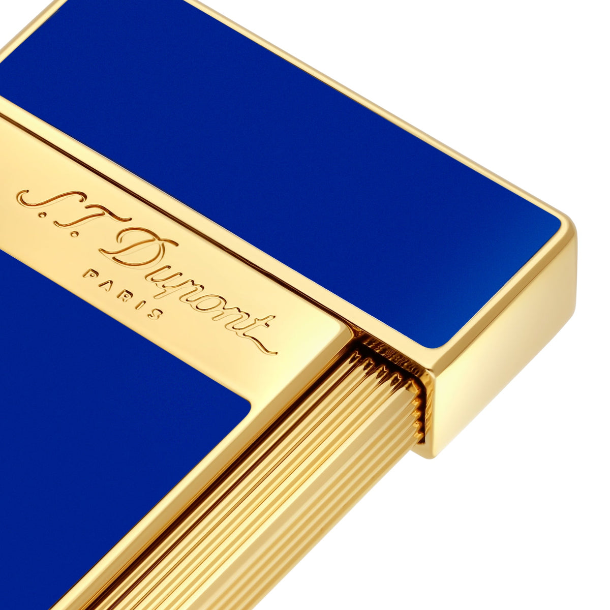 DUPONT ACCESSORIES S.T.DUPONT BIGGY GOLDEN INDIGO BLUE LIGHTER
