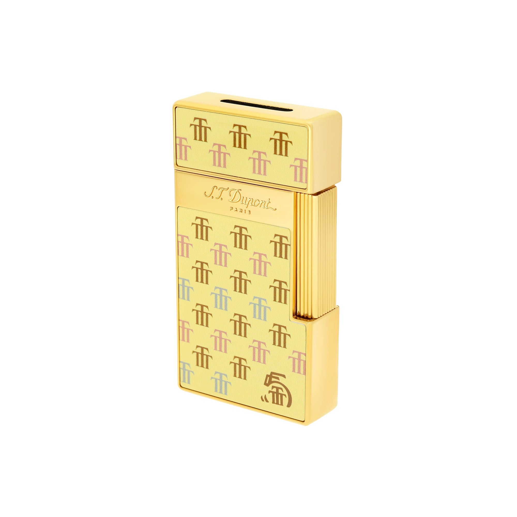 DUPONT ACCESSORIES S.T.DUPONT BIGGY LACQUERED LIGHTER TRINIDAD YELLOW