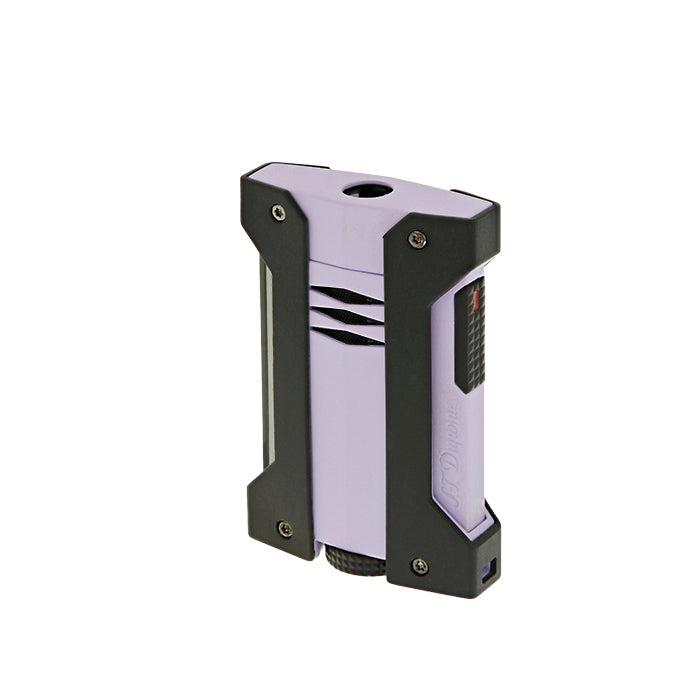 DUPONT ACCESSORIES S.T. DUPONT DÉFI EXTRÊME MATT BLACK AND LILAC LIGHTER
