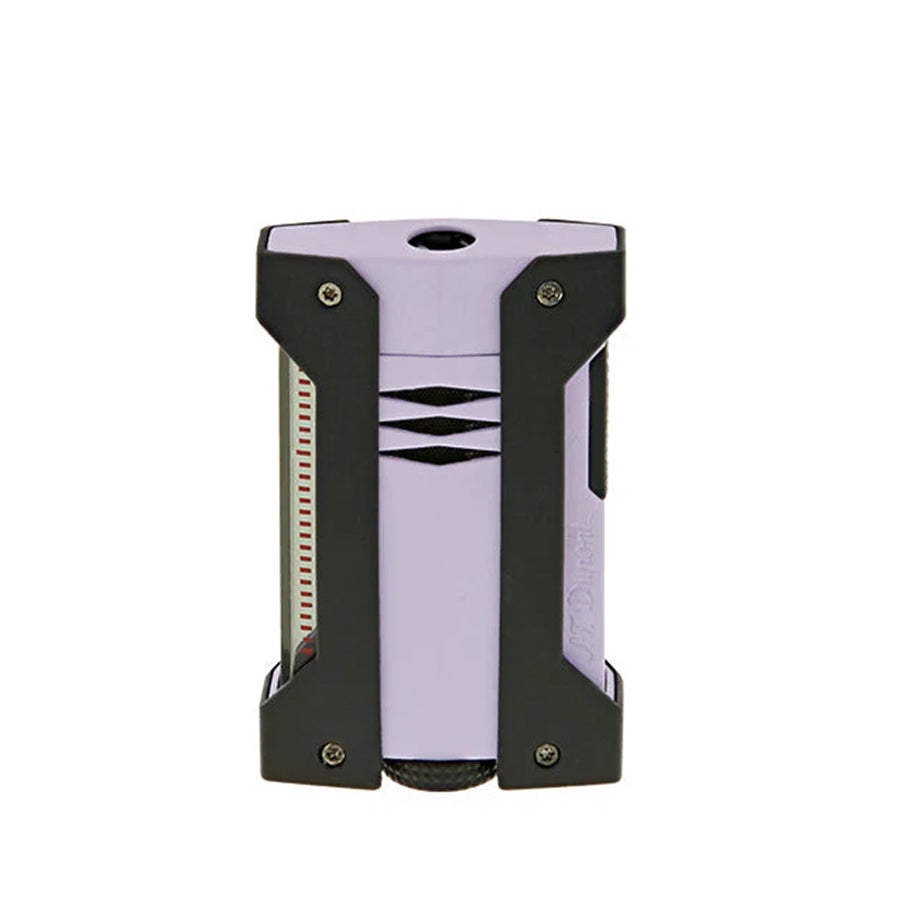 DUPONT ACCESSORIES S.T. DUPONT DÉFI EXTRÊME MATT BLACK AND LILAC LIGHTER