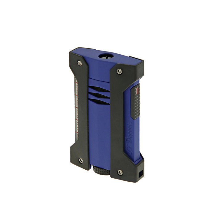 DUPONT ACCESSORIES S.T. DUPONT DÉFI EXTRÊME MATT BLACK AND OCEAN BLUE LIGHTER
