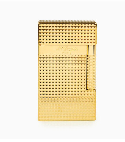 DUPONT ACCESSORIES S.T.DUPONT LE GRAND CLING DUPONT DIAMOND HEAD GOLD LIGHTER