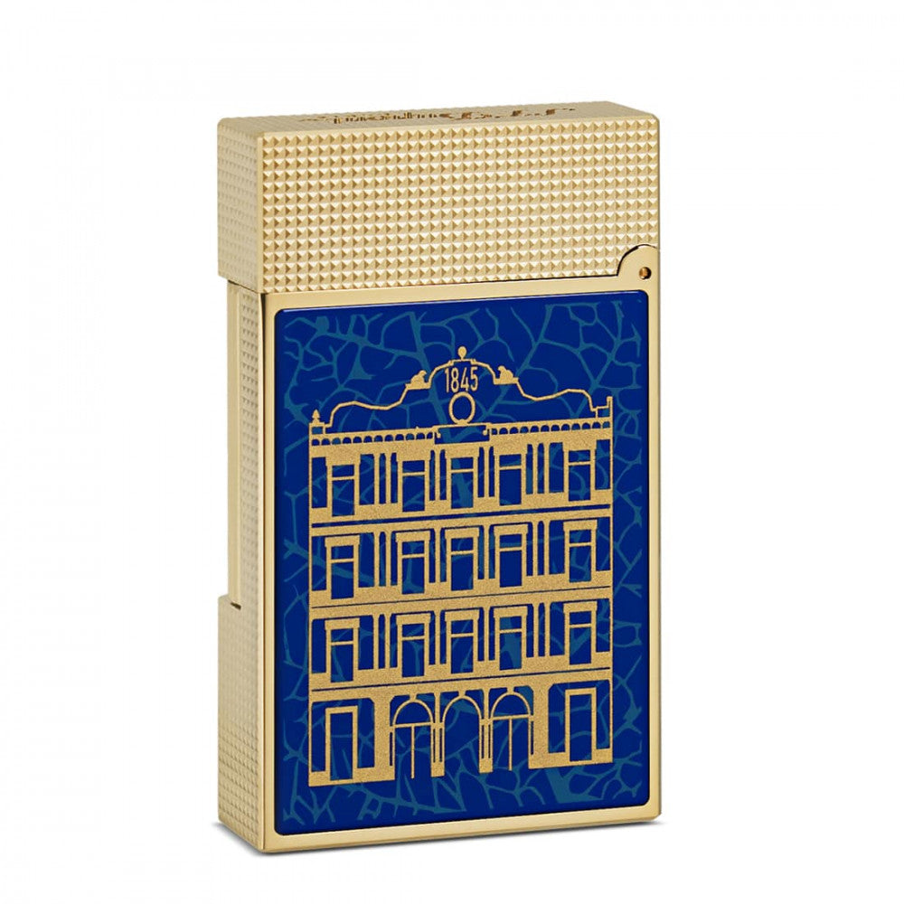 DUPONT ACCESSORIES S.T.DUPONT LI L2 PARTAGAS BLUE/Y GOLD NO.C16095