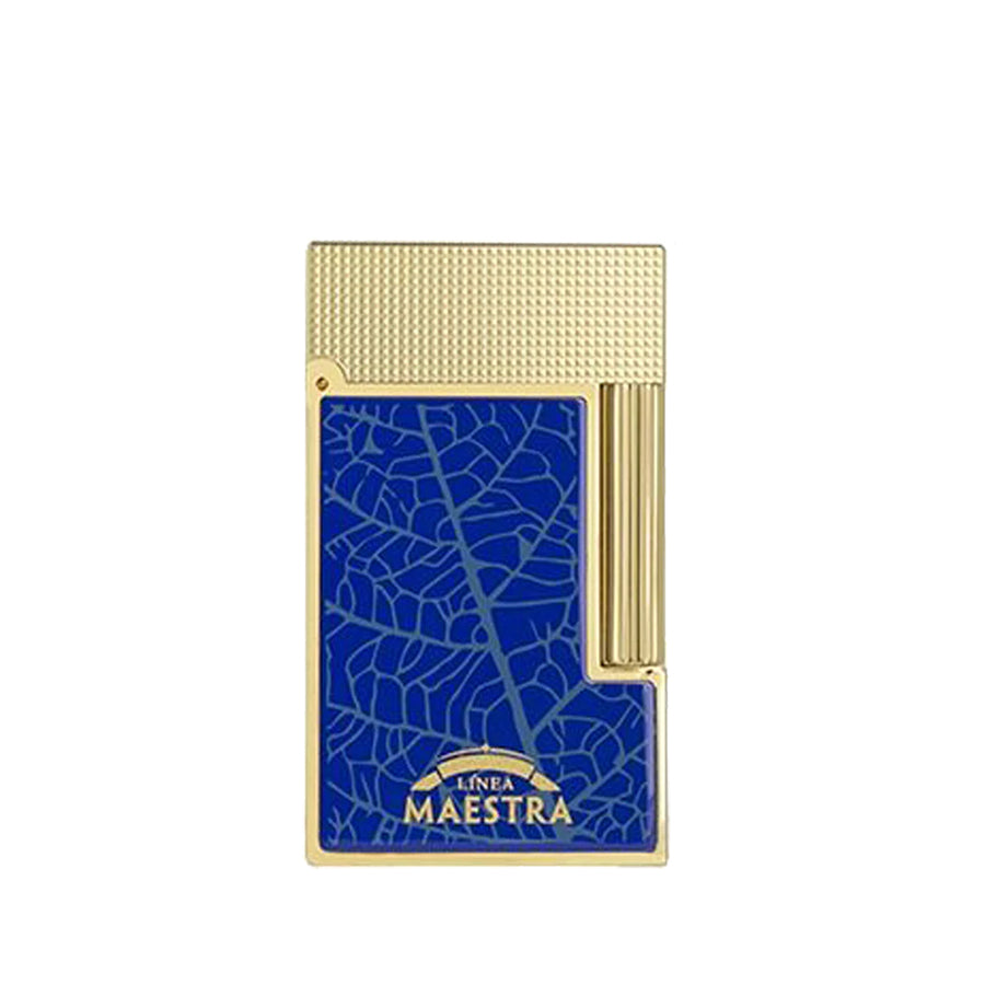 DUPONT ACCESSORIES S.T.DUPONT LI L2 PARTAGAS BLUE/Y GOLD NO.C16095