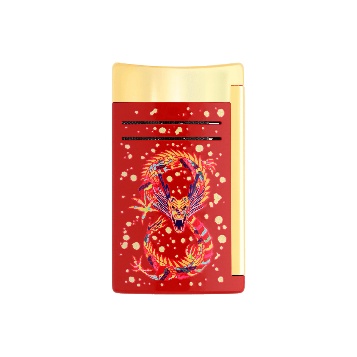 DUPONT ACCESSORIES S.T.DUPONT LI MAXIJET DRAGON BURGUN/GOLDN NO.020176