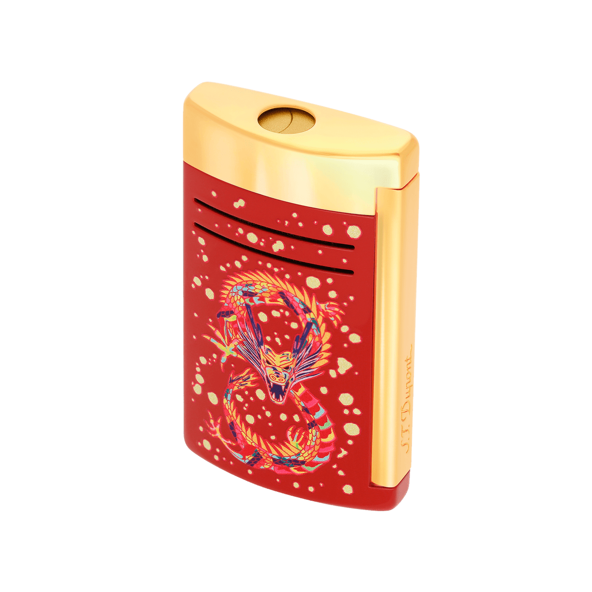 DUPONT ACCESSORIES S.T.DUPONT LI MAXIJET DRAGON BURGUN/GOLDN NO.020176