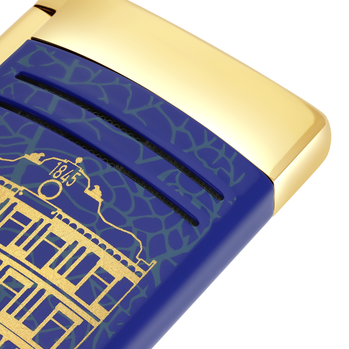 DUPONT ACCESSORIES S.T.DUPONT LI MAXIJET PARTAGAS BLUE/GOLDN NO.020095