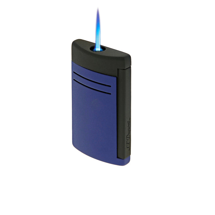 DUPONT ACCESSORIES S.T.DUPONT LI MAXIJET SINGLE JET LIGHTER OCEAN BLUE MATTE BLACK