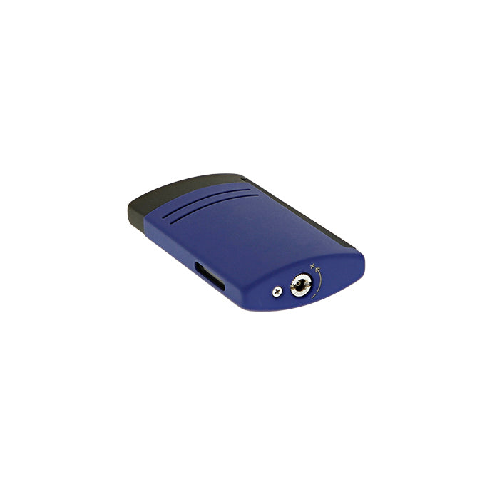 DUPONT ACCESSORIES S.T.DUPONT LI MAXIJET SINGLE JET LIGHTER OCEAN BLUE MATTE BLACK