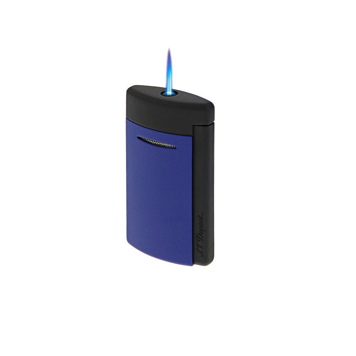 DUPONT ACCESSORIES S.T.DUPONT LI NEW MINIJET MATTE BLACK OCEAN LIGHTER