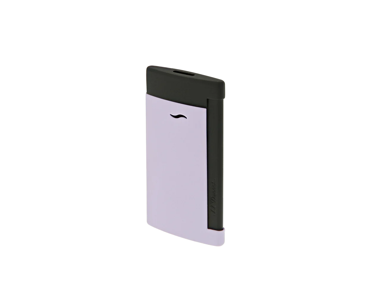 DUPONT ACCESSORIES S.T.DUPONT LI SLIM7 MATTE BLACK AND LILAC LIGHTER