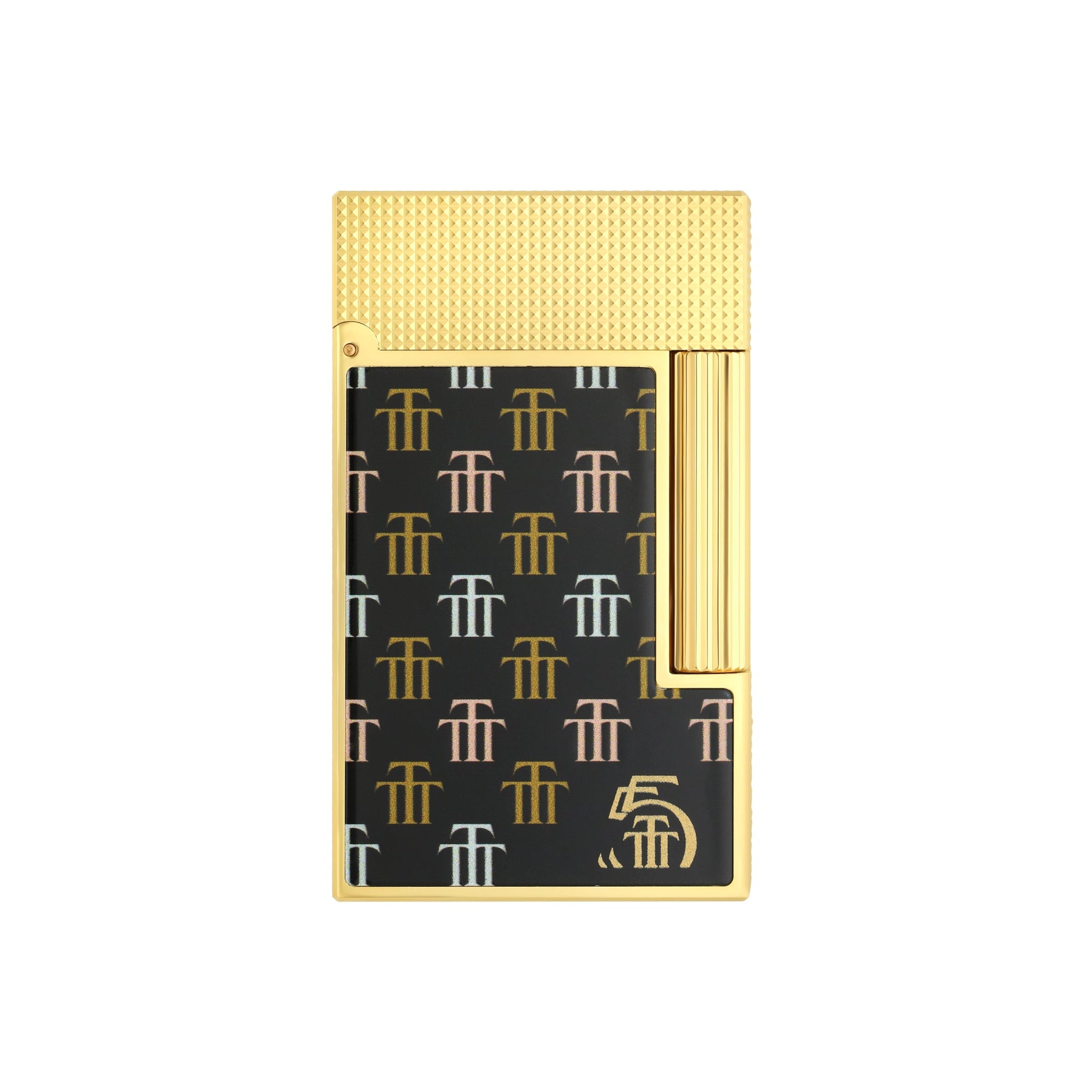 DUPONT ACCESSORIES S.T.DUPONT LIGNE LACQUERED LIGHTER TRINIDAD BLACK