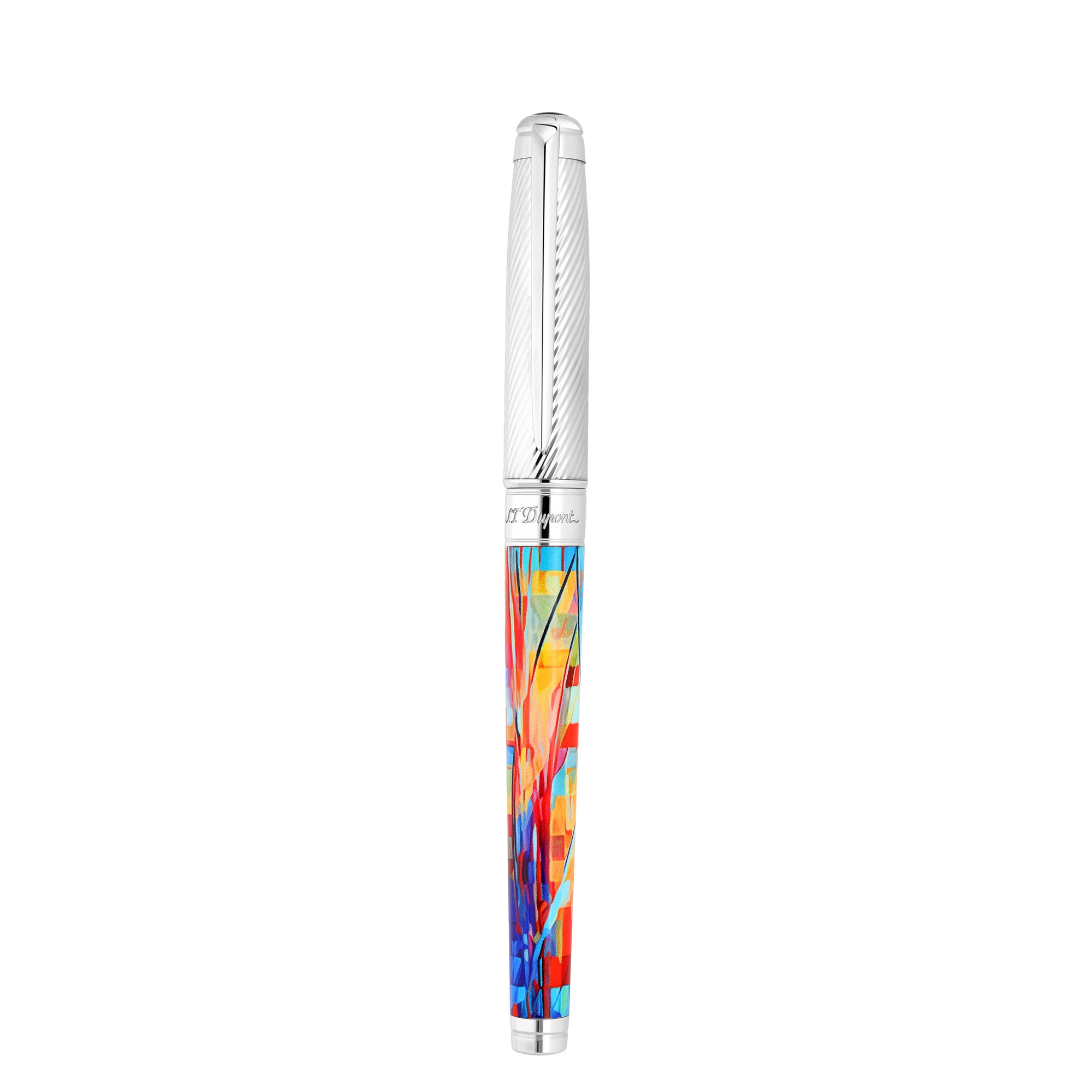 DUPONT ACCESSORIES S.T.DUPONT LINE D ENTERNITY FOUTAIN PEN GRAFF'TY MULTICOLORNO