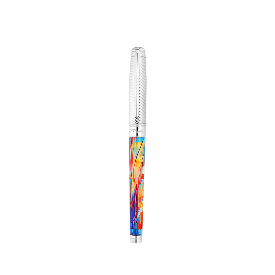 DUPONT ACCESSORIES S.T.DUPONT LINE D ENTERNITY FOUTAIN PEN GRAFF&#39;TY MULTICOLORNO