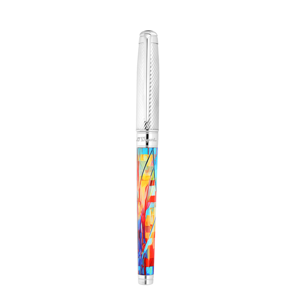 DUPONT ACCESSORIES S.T.DUPONT LINE D ENTERNITY ROLLERBALL PEN GRAFF&#39;TY MULTICOLOR NO.422024L
