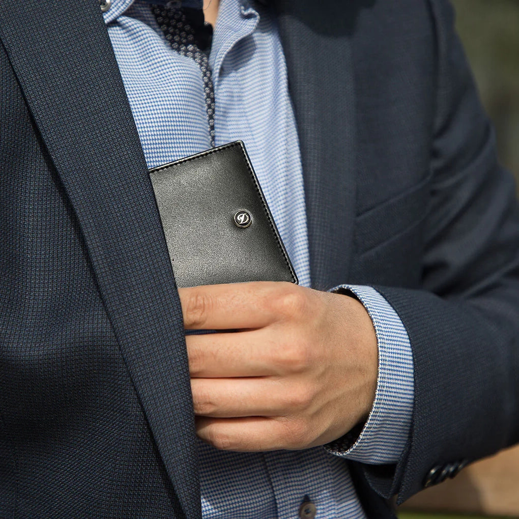 DUPONT ACCESSORIES S.T.DUPONT LINE D LEATHER WALLET 6 CARD