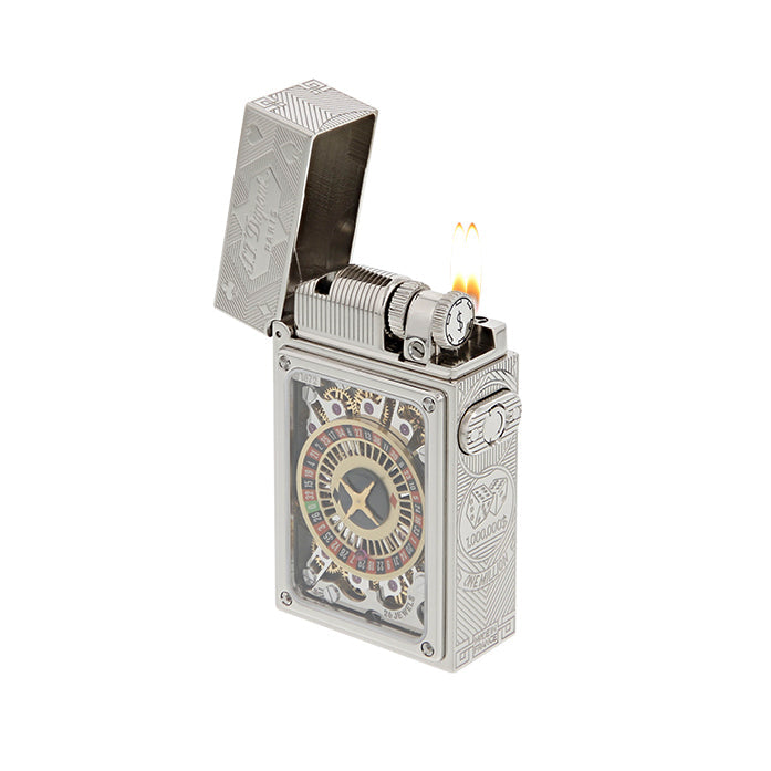 DUPONT ACCESSORIES Silver S.T. DUPONT LI HAUTE CREATION CASINO POCKET COMPLICATION NO.016358PAL