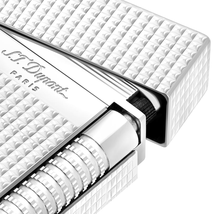 DUPONT ACCESSORIES Silver S.T.DUPONT LI LE GRAND CLING DIAMOND HEAD SILVER PAL