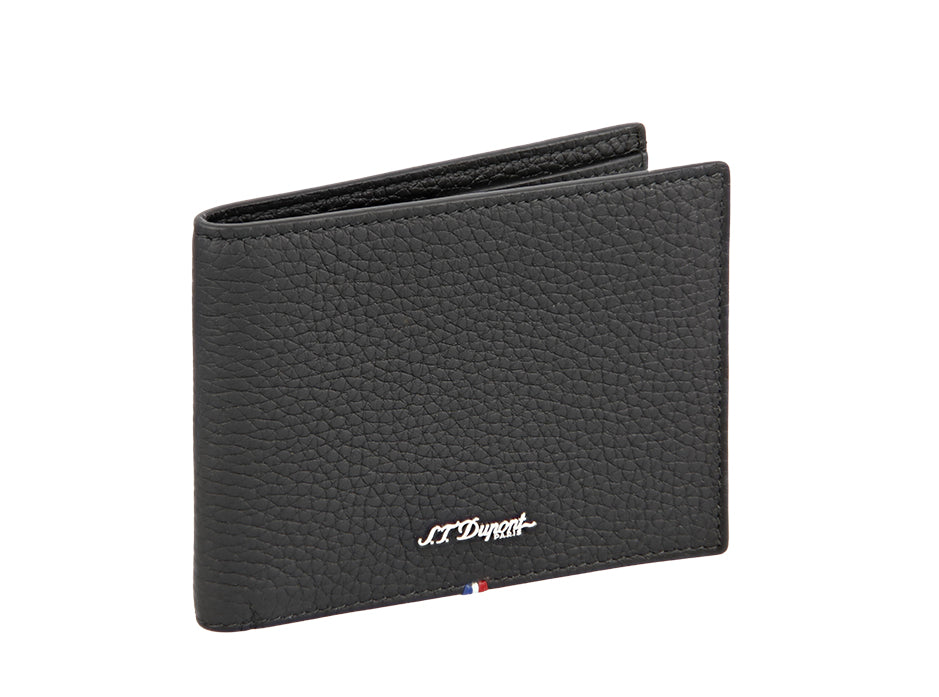 DUPONT ACCESSORIES [style_3597390282866] Ví da đựng thẻ bằng da bò  xanh đen ST. Dupont BILLFOLD 8CC NEO CAPS GR BLACK style No. 180205.