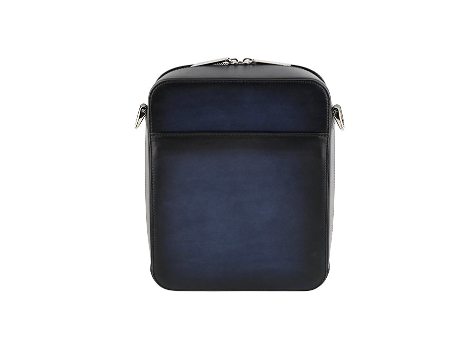 DUPONT ACCESSORIES [style_3597390289162] Túi da màu xanh đen bằng da bò -  ST Dupont (CIGAR CROSSBODY LGR ATL BLUE style No. 141353). KT:  (250 x 205 x 75) mm