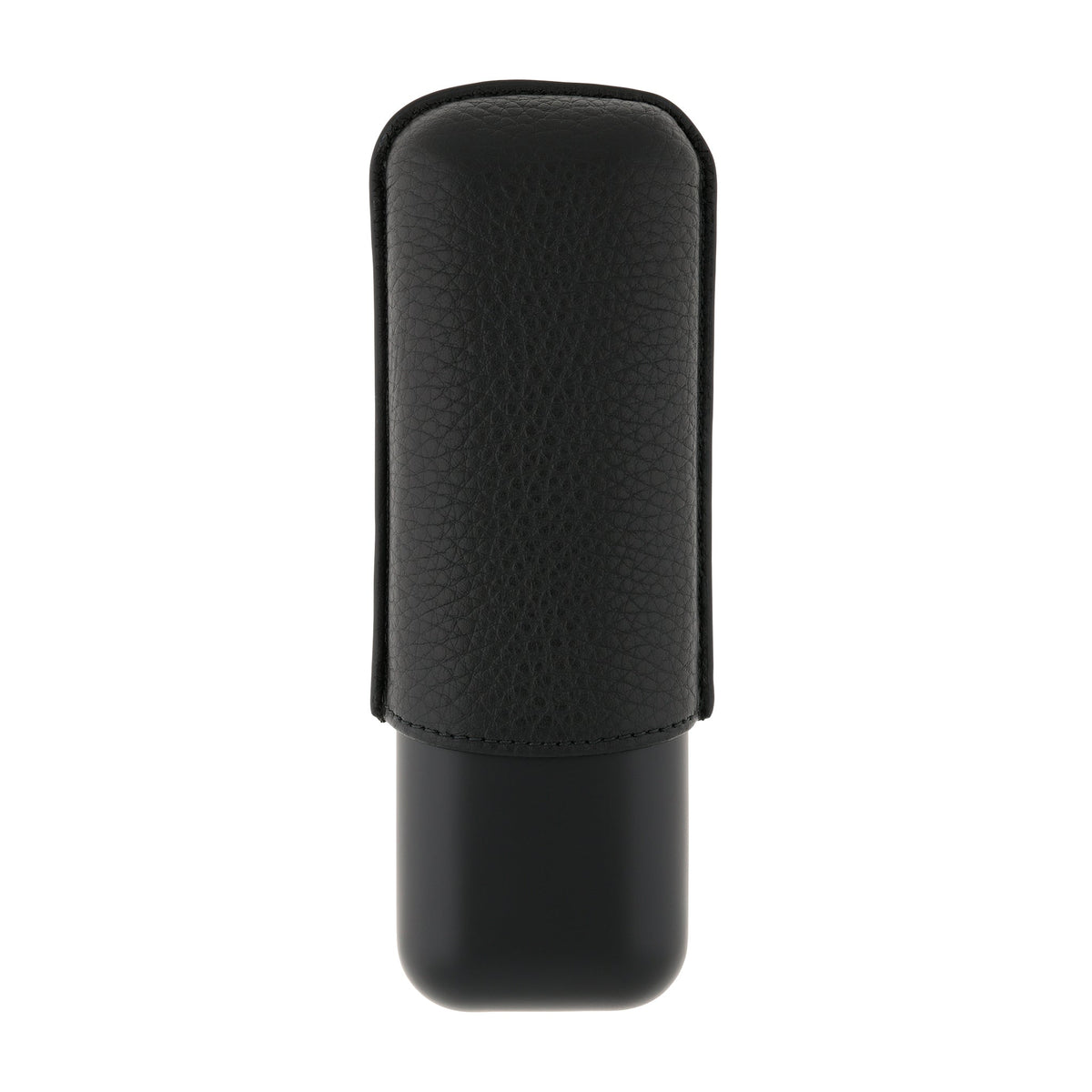 DUPONT ACCESSORIES [style_3597390289308] Bao da đựng Cigar bằng da bò loại 2 điếu màu đen - S.T.Dupont (2 CG CASE BLACK GR/MATTE style no 183240). KT:  (180x60x30) mm